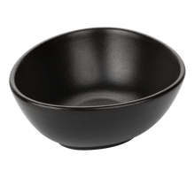 Салатник треугольный Domenik Rock black 450мл, 16см