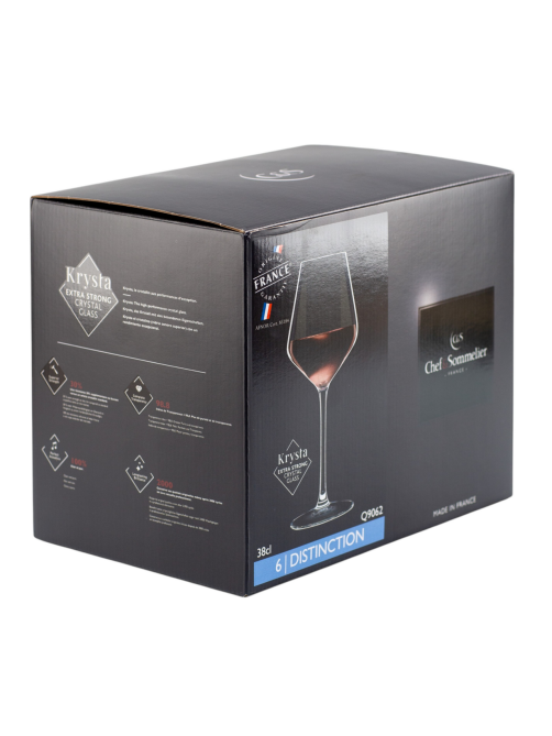 Набор бокалов для вина Chef&Sommelier Distinction, 380мл x 6шт