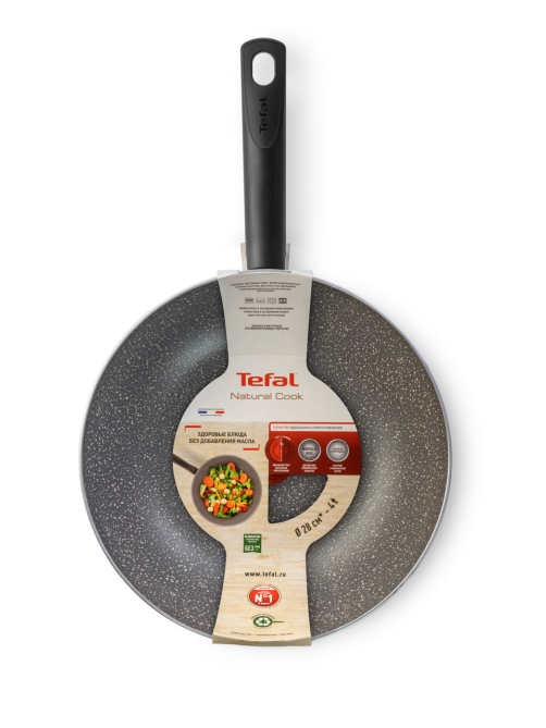 Сковорода Tefal Natural Cook Вок, 28см