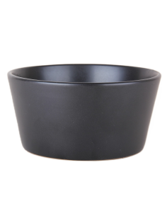 Салатник Nuovacasa Sola Black 780мл, 15см