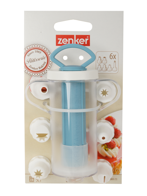 Шприц кондитерский Zenker 6 насадок