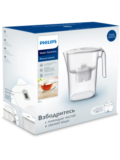 Кувшин Philips белый, 4л