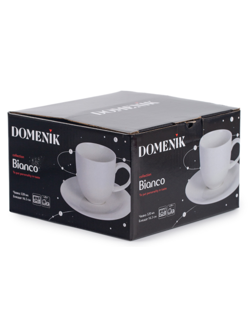 Чайная пара Domenik Bianco, 320мл