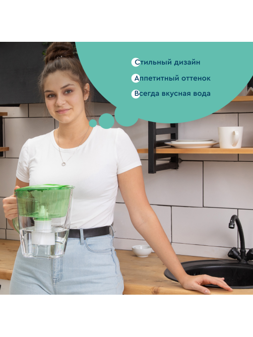 Фильтр-кувшин Барьер Прайм для очистки воды, 4.2л