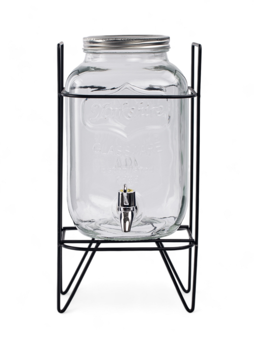 Банка с краником Glasserie на подставке, 4л