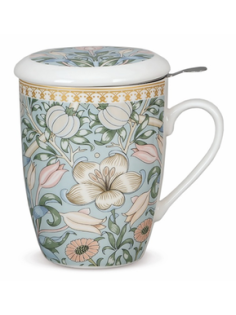 Кружка Fioretta Flowers с крышкой и фильтром, 360мл