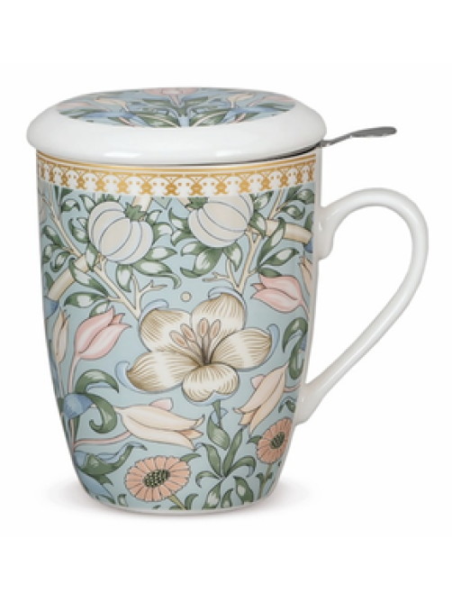 Кружка Fioretta Flowers с крышкой и фильтром, 360мл