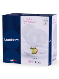 Набор столовый Luminarc Apy 18 предметов