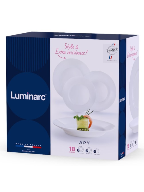 Набор столовый Luminarc Apy 18 предметов