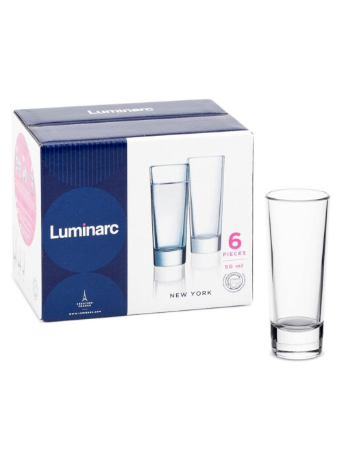 Набор стопок Luminarc New York, 50мл х 6шт