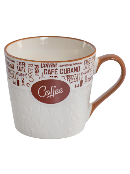 Кружка Domenik Emboss&Coffee, 400мл