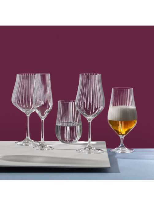 Набор стаканов Crystal Bohemia Tulipa optic, 350мл х 6шт