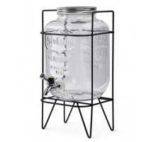 Банка с краником Glasserie на подставке, 4л