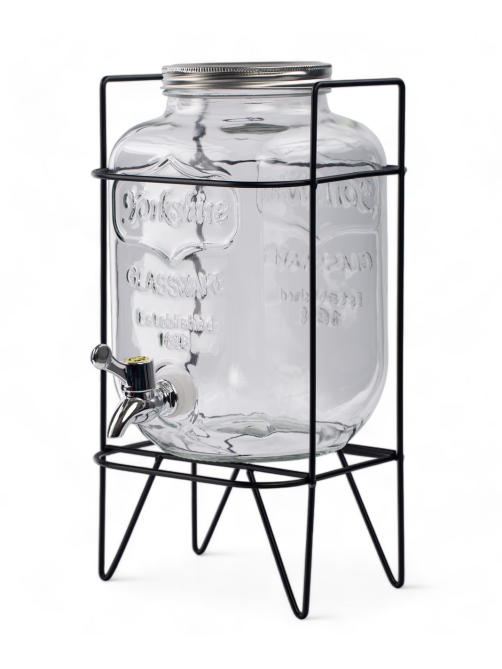 Банка с краником Glasserie на подставке, 4л