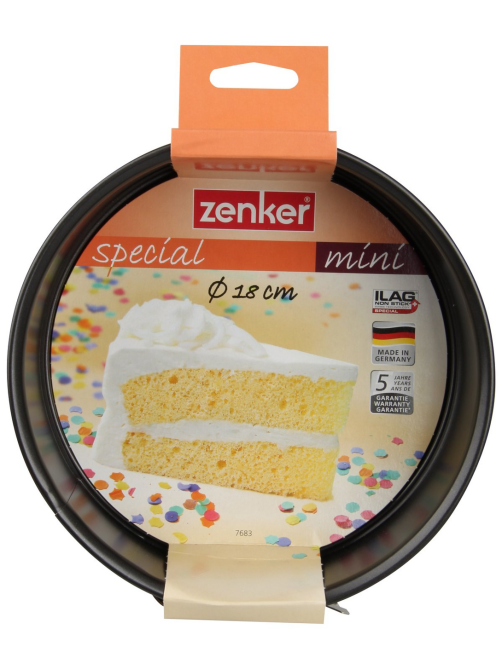 Форма для выпечки Zenker Special mini разъемная, 18см