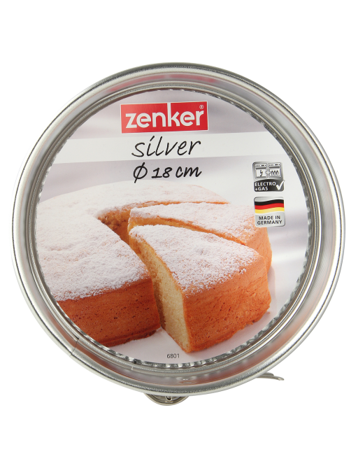 Форма для выпечки Fackelmann Silver Zenker разъемная, 18см