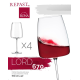 Набор бокалов для вина Rona Lord, 670мл x 4шт