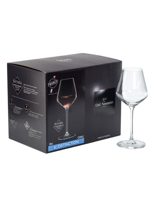 Набор бокалов для вина Chef&Sommelier Distinction, 380мл x 6шт