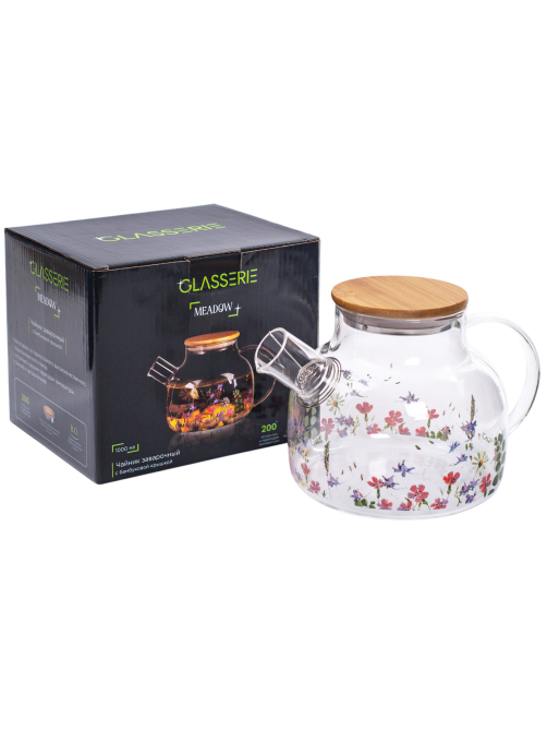 Чайник заварочный Glasserie Meadow, 1л