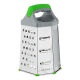 Терка Attribute Viva Grey-Green 6-и сторонняя, 20 х 20 х 10см