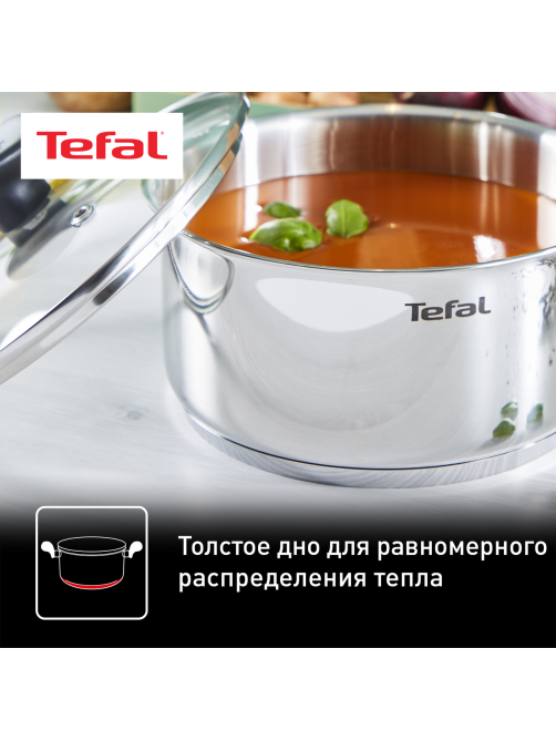 Кастрюля с крышкой Tefal Primary 3л, 20см