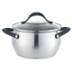 Кастрюля с крышкой Mercury 3.6л, 20см