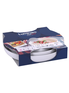 Набор блюд для сервировки Luminarc Friend's Time 17см, 21см и 25см