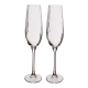 Набор бокалов для шампанского Crystalite Bohemia Columbia Avax Optic, 260мл x 2шт