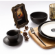 Салатник Domenik Rock black 450мл, 15см