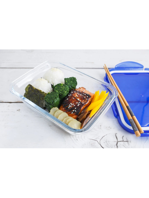 Форма для запекания Pyrex Cook and Go с крышкой 25 x 19 х 7см, 1.9л