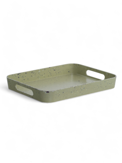 Поднос Domenik Stone Green, 33 x 26см