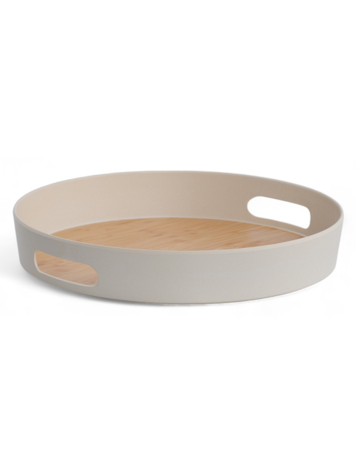 Поднос Domenik Real Bamboo круглый, 30см