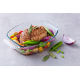 Блюдо Pyrex Optimum жаропрочное стекло овальное, 40 х 28см
