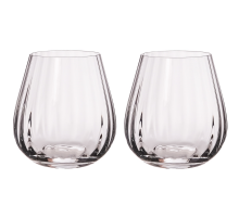 Набор стаканов Crystalite Bohemia Columbia Avax Optic, 380мл x 2шт