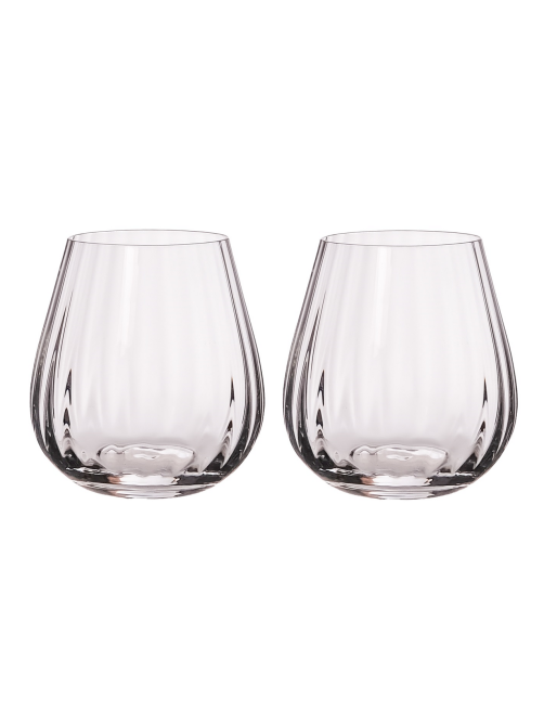 Набор стаканов Crystalite Bohemia Columbia Avax Optic, 380мл x 2шт