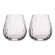 Набор стаканов Crystalite Bohemia Columbia Avax Optic, 380мл x 2шт