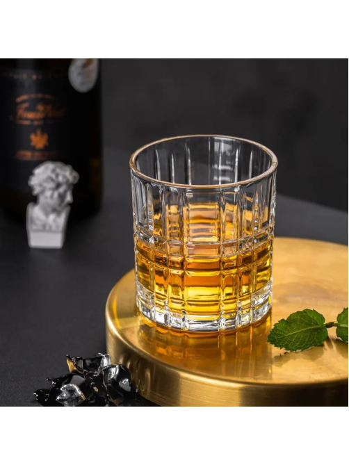 Набор стаканов для виски Glasserie Spin N'Swirl крутящихся, 285мл x 4шт