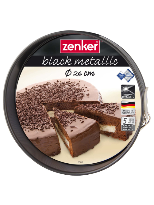 Форма для выпечки Zenker Black metallic разъемная, 26см