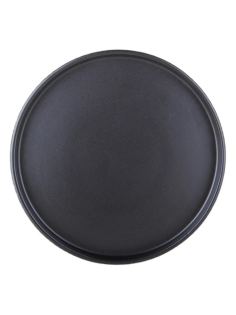 Тарелка десертная Nuovacasa Sola Black, 21см