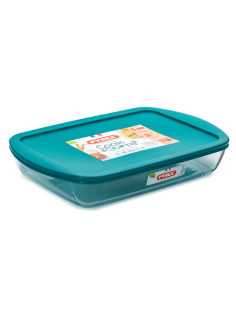 Форма для запекания Pyrex Cook&Store с крышкой 40 x 27 x 7см, 4.5л