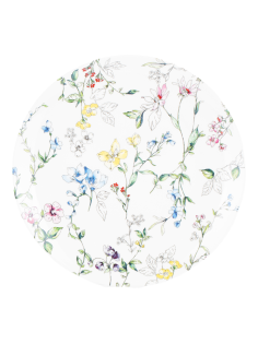 Тарелка десертная Domenik Wild botanicals фарфор цветочный принт, 19см