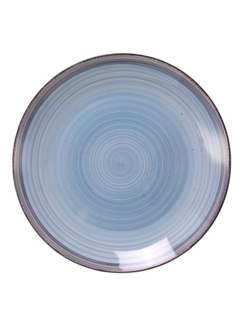 Тарелка обеденная Domenik Mood Smoky Blue, 24.8см