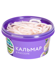 Кальмар Меридиан в рассоле, 430г