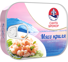 Мясо криля Санта Бремор антарктического, 100г