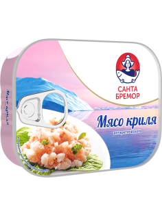 Мясо криля Санта Бремор антарктического, 100г
