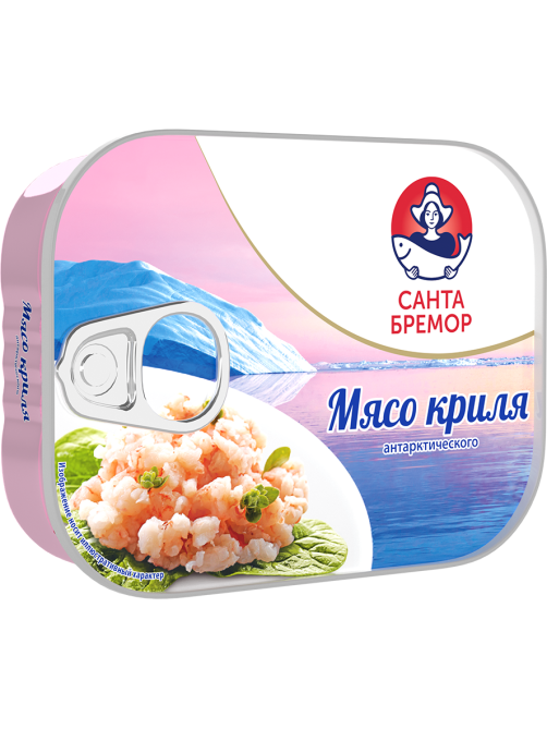 Мясо криля Санта Бремор антарктического, 100г