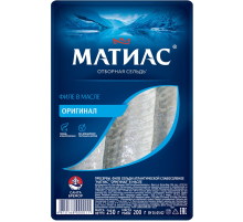 Филе сельди Санта Бремор Оригинальное, 250г