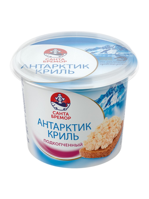 Крем-паста Санта Бремор Антарктик Криль Подкопченный, 150г