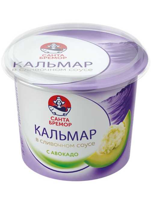 Паста кальмар с авокадо Санта Бремор 150г