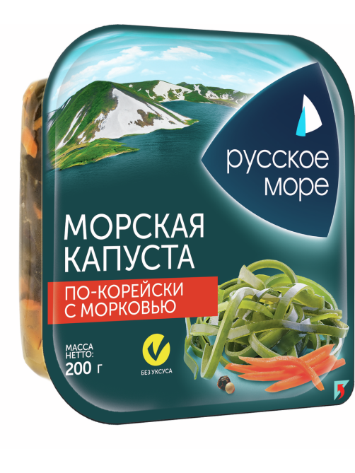Капуста морская маринованная Русское море по-корейски, 200г